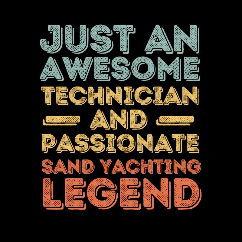 Technician sand sails retro