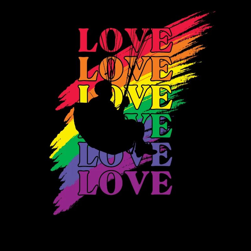 Paragliding LGBT Pride