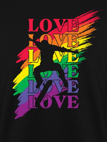 Skater LGBT Pride