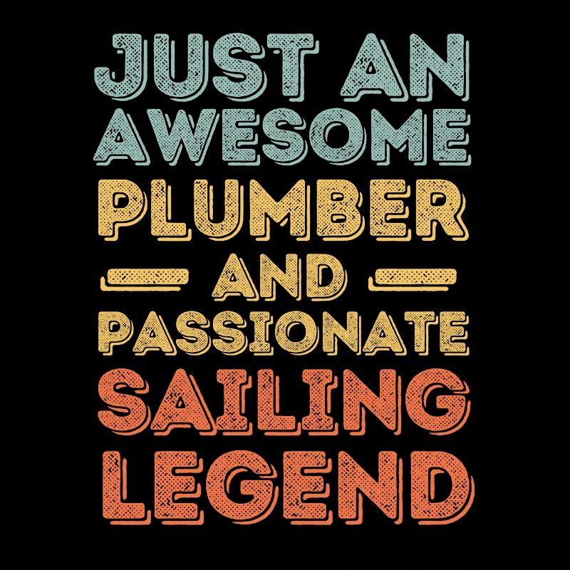 Plumber Sailing legend retro