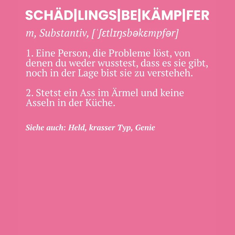 Kammerjäger Schädlingsbekämpfer