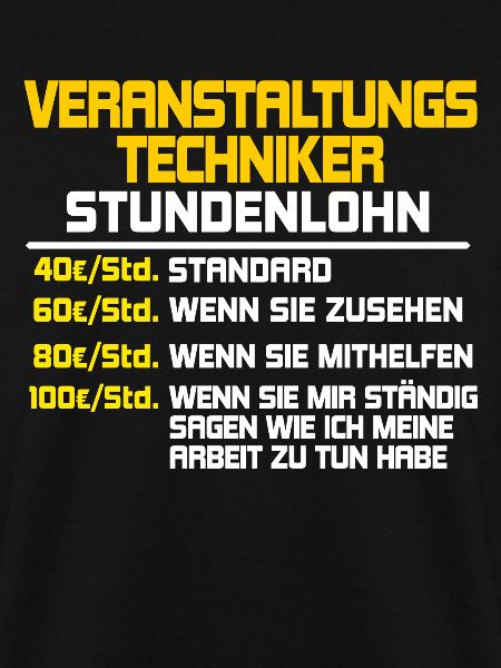 Veranstaltungstechniker Tontechniker Geschenk