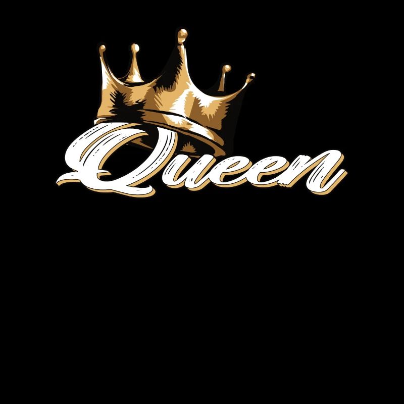 Ehrfürchtige Camping-queen-krone