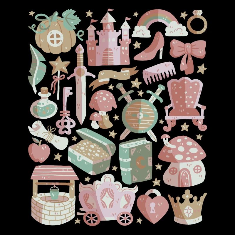 Fairy Tale Doodles Fantasy Magic Fairy Tale Book