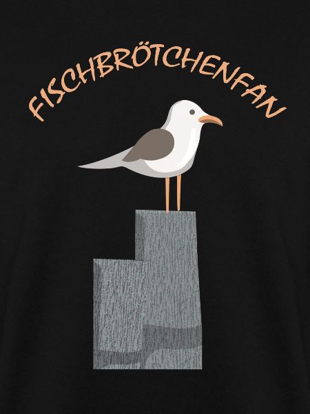 Fischbrötchen Fan die Möwe