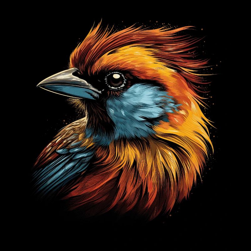 Sperling Majestätisch Tier Tropisch