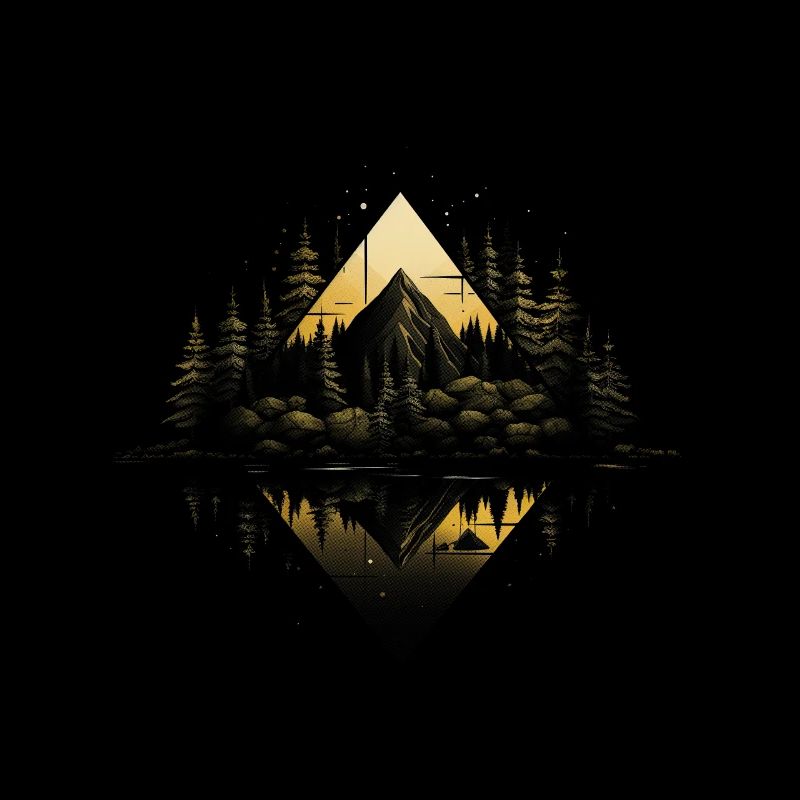 Geometric Minimalism Trees Abstract