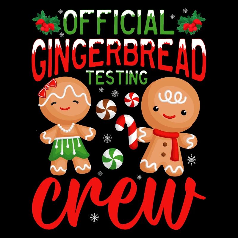 Official Christmas gingerbread test team