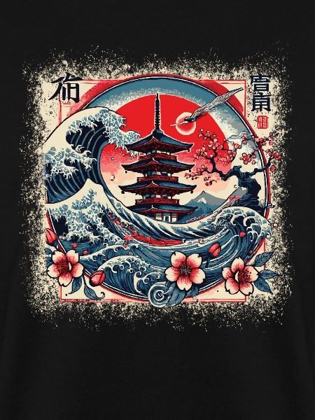 Traditionelle Japanische Pagode,