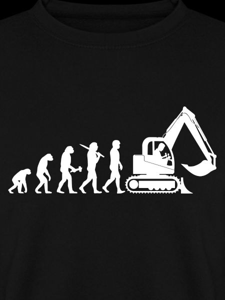 Baggerfahrer Baggerführer Evolution Geschenk