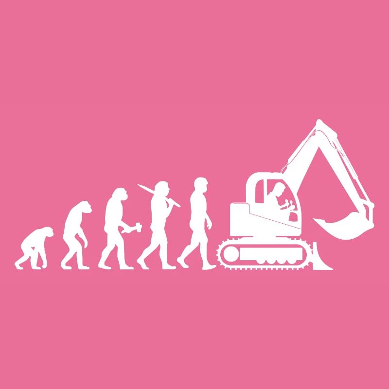 Baggerfahrer Baggerführer Evolution Cadeau