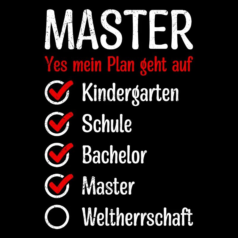 Kindergarten Weltherrschaft Master Abschluss