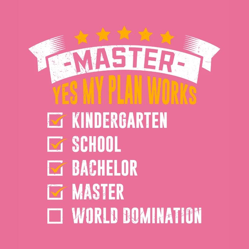 Check-list Mon plan fonctionne Master
