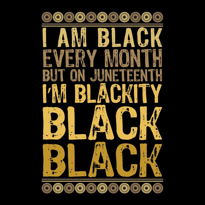 Ich bin schwarz dunkle Hautfarbe A