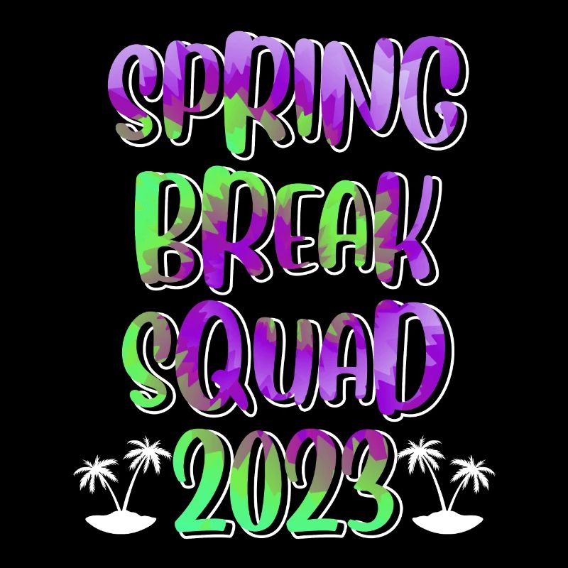 Spring Break Squad Summer Holidays Spring Break