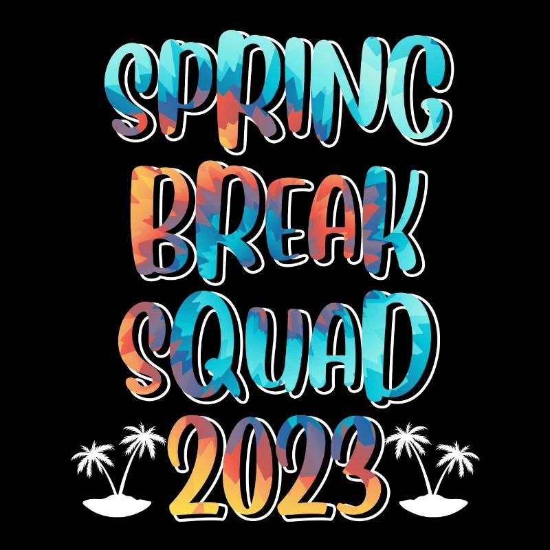 Spring Break Squad Summer Holidays Spring Break