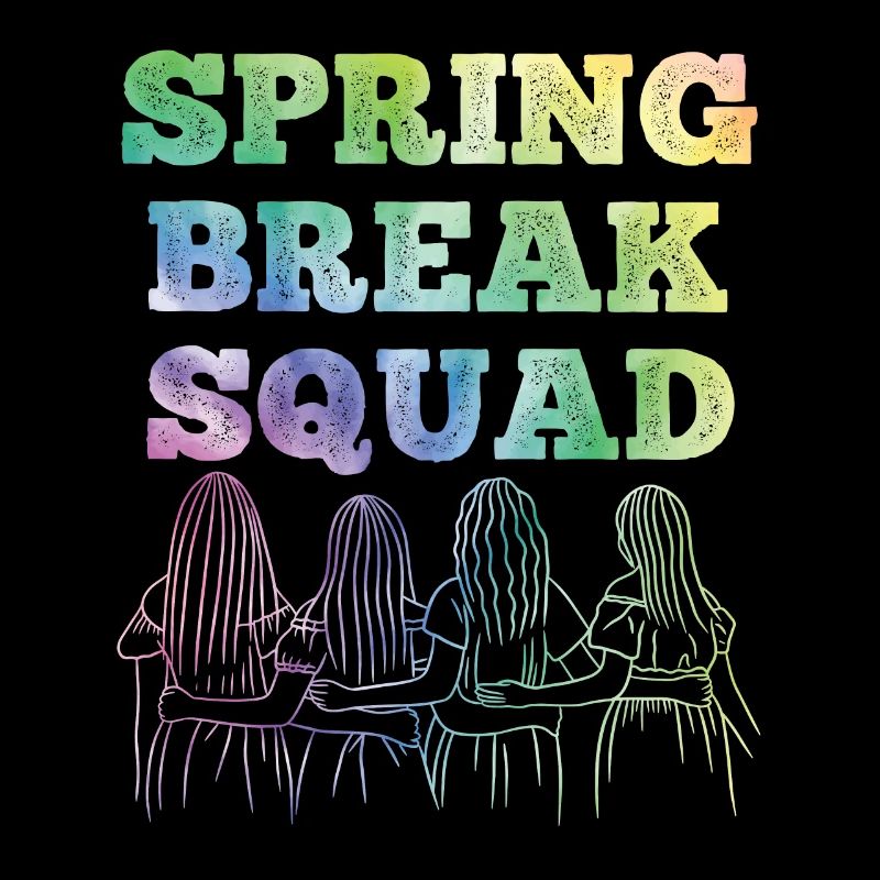 Spring Break Squad Summer Holidays Spring Break