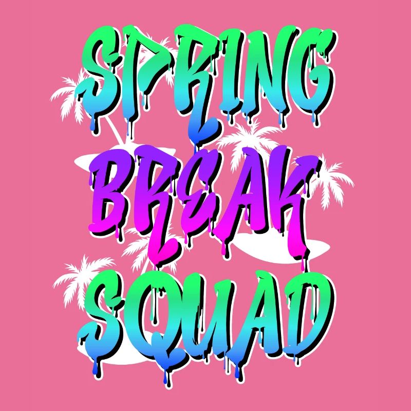 Spring Break Squad Summer Holidays Spring Break