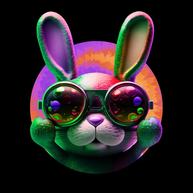 Lapin de Pâques Visage Lapin de Pâques Lapin de Pâques
