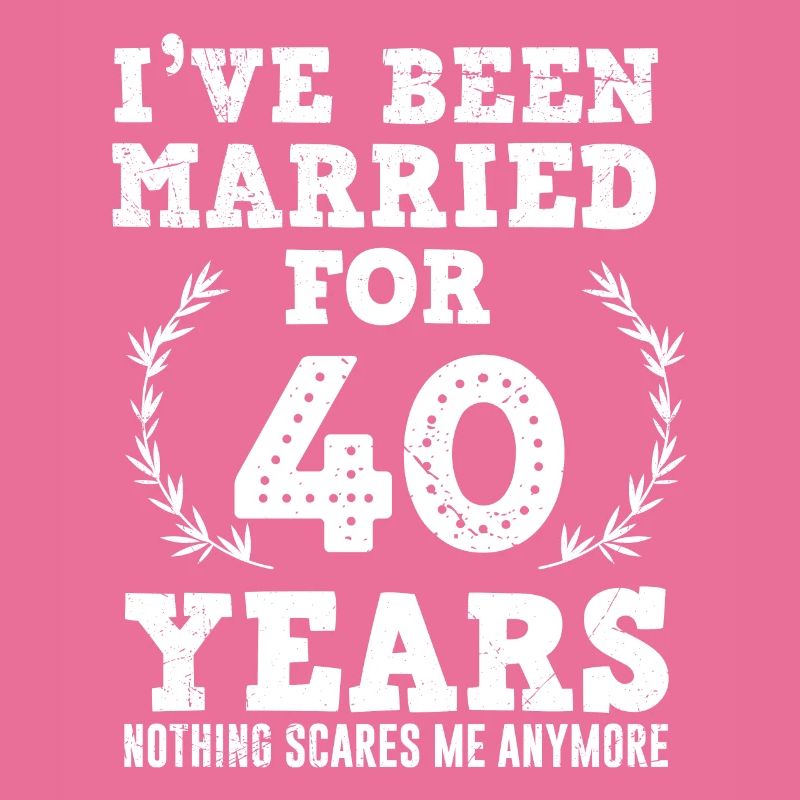 40 years married Ruby wedding