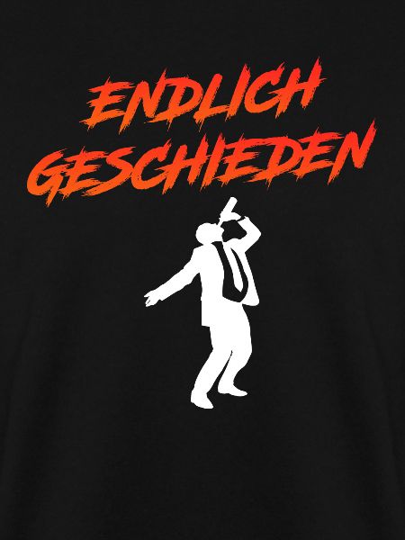 Endlich geschieden Scheidungsparty Scheidung