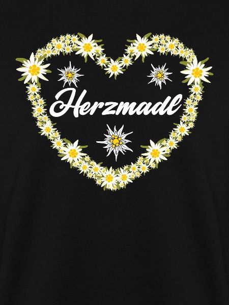 Herzmadl Bayern Trachten Shirt