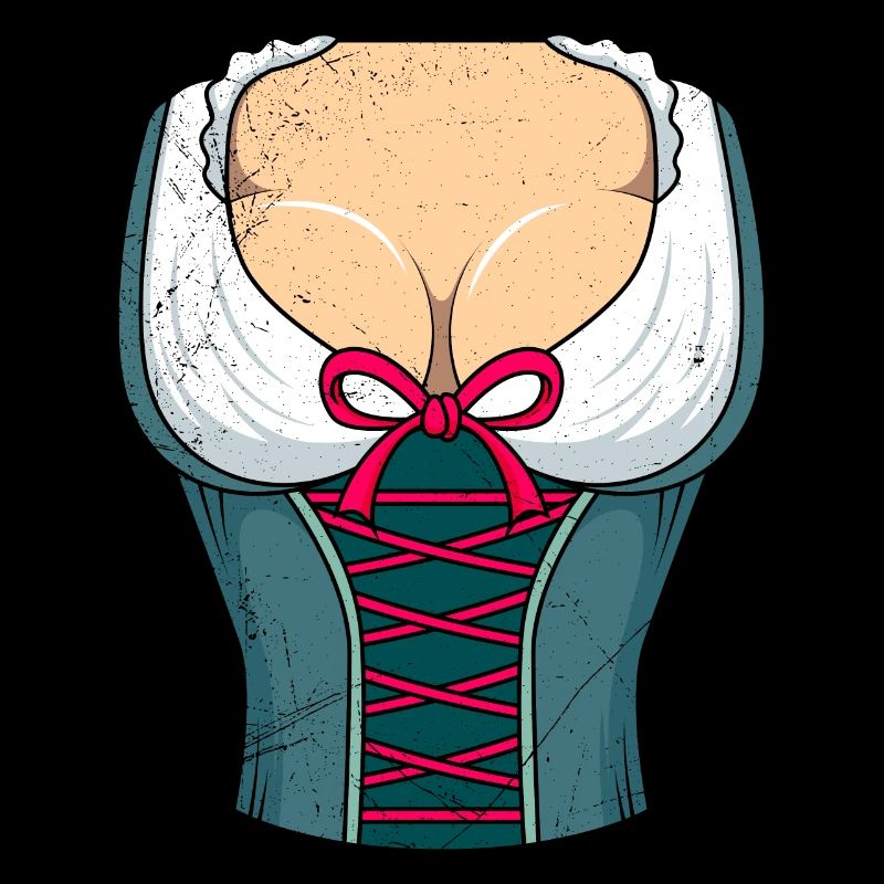 Dirndl Bayerisch Trachten Shirt