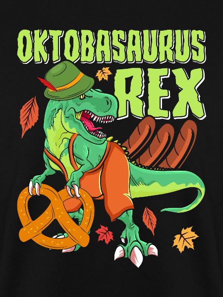 Oktobasaurus Rex Dinosaurier Brezel