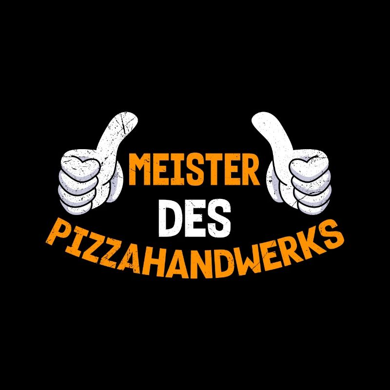 Meister des Pizzahandwerks Pizzateig Backen