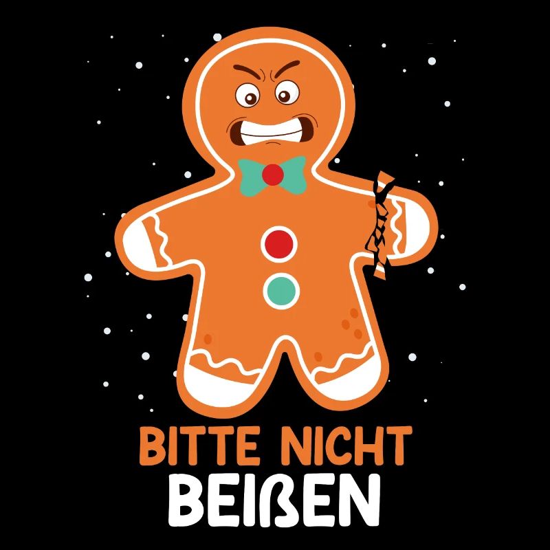 Lebkuchengebäck Bitte nicht Beißen Lebkuchenmann