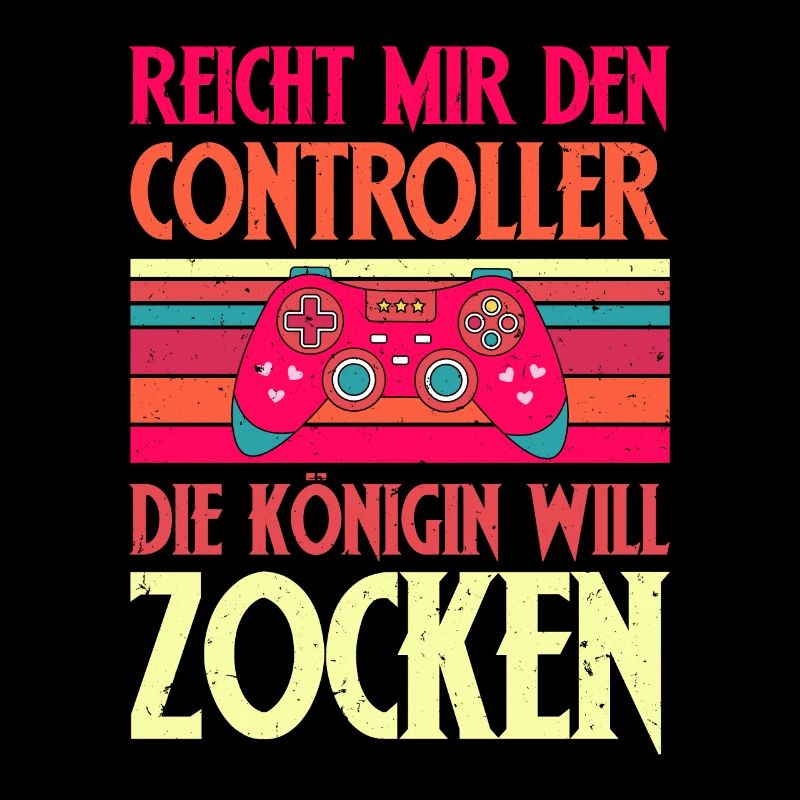 Videospiel Mädchen Reicht mir den Kontroller Will
