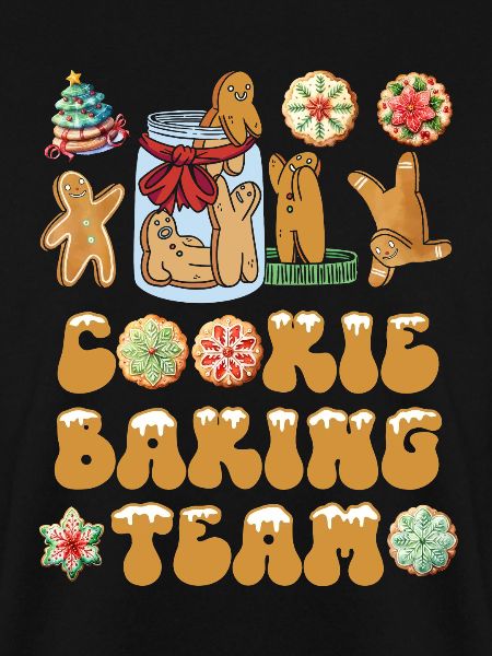 Cookie Baking Team Christmas