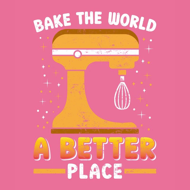 Baker Bake the World a Better Place Backfans