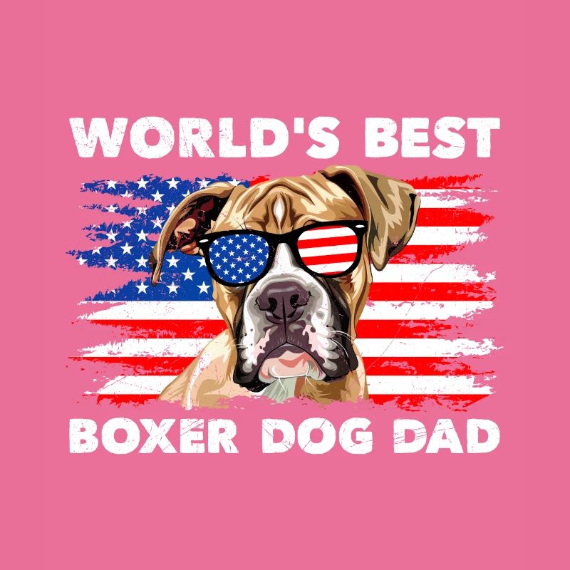 Deutscher Boxer WELTBESTER BOXER PAPA Boxer Fan