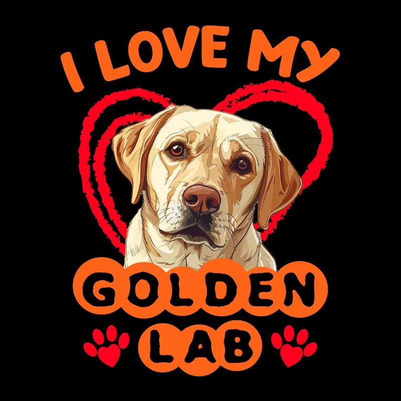 Labrador doré J’AIME MON LABRADOR DORÉ Propriétaire