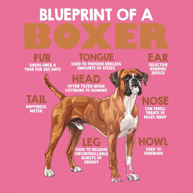 Boxer allemand PLAN DE CONSTRUCTION D'UN BOXER Drôle