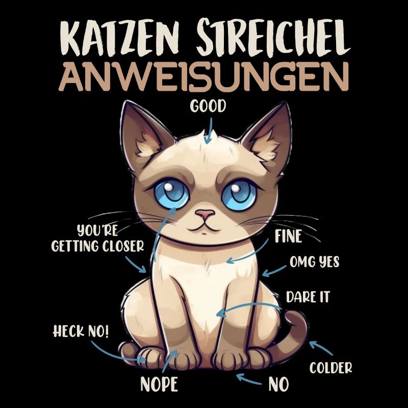 Siamese Cats PETTING INSTRUCTIONS Fun