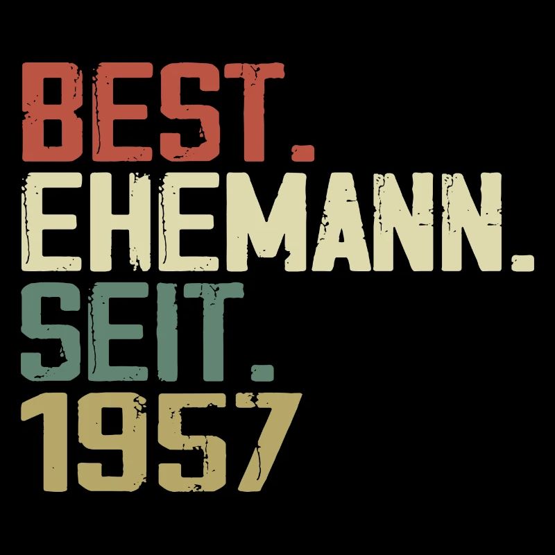 Best Ehemann Seit 1957 Geburtstagsgeschenk 1957