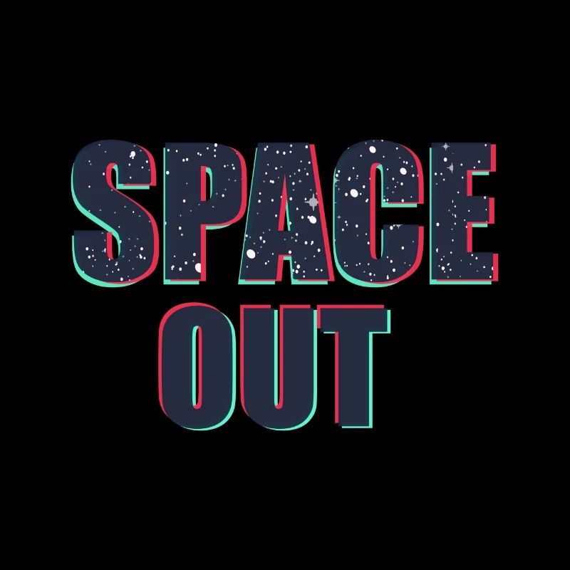Space Out T-Shirt Gift Univers Alien