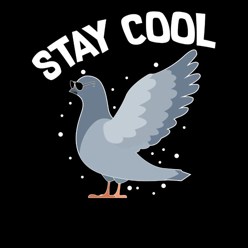 Stay Cool Tauben Shirt Geschenk