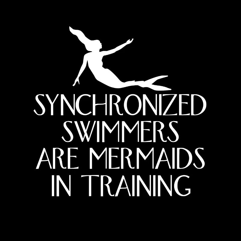 Synchronized Swimmers Are Mermaids