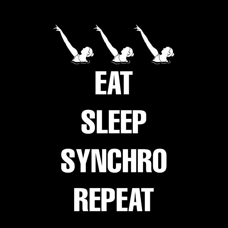 Eat Sleep Synchro Repeat T-Shirt