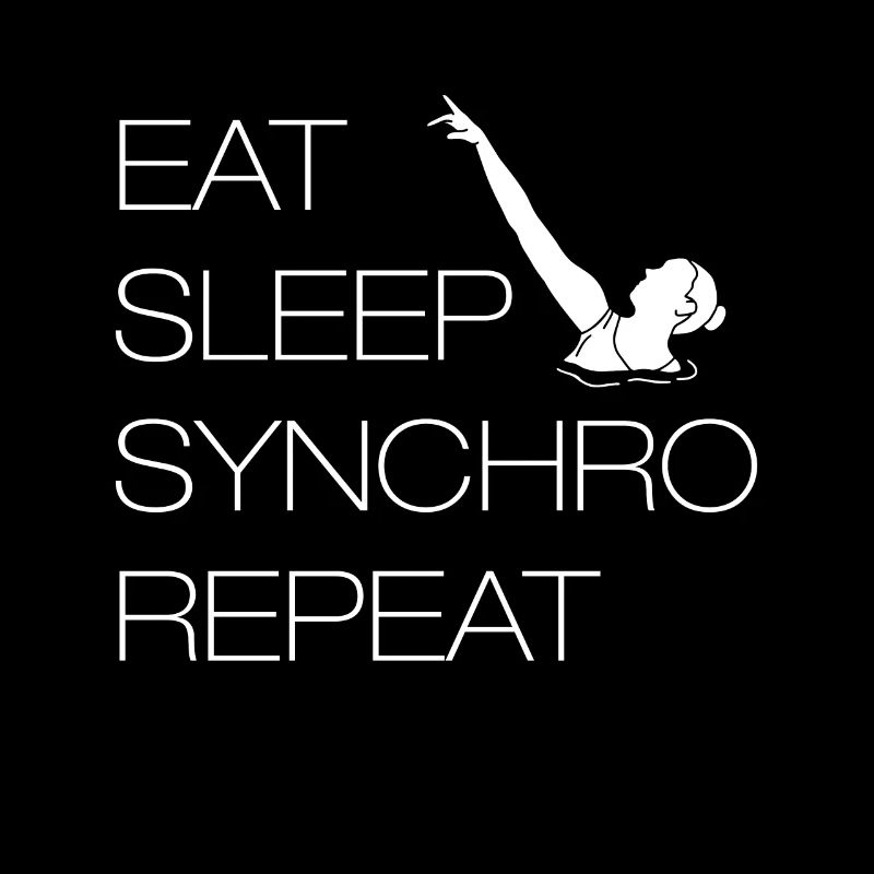 Eat Sleep Synchro Repeat T-Shirt