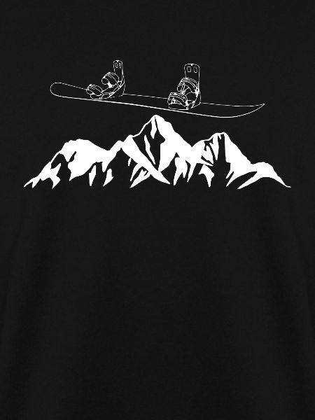Berge Snowboarder Geschenk