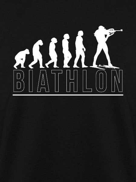 Evolution Biathlon Geschenk Langläufer