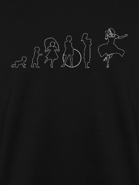Evolution Tanzen Tänzerin Geschenk