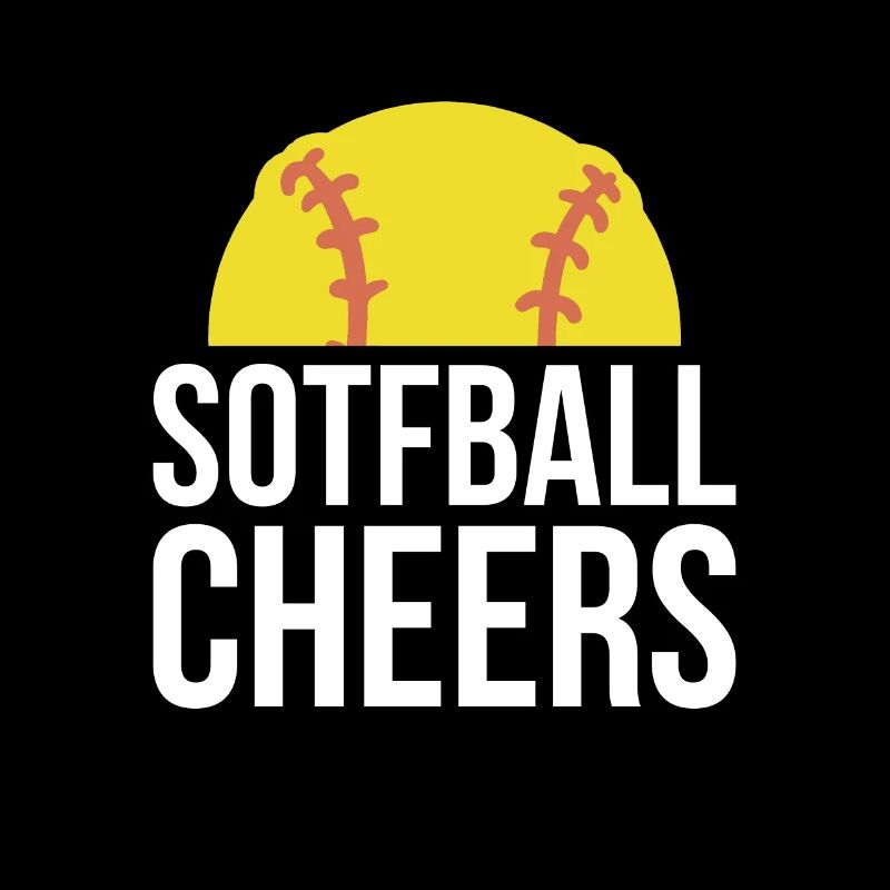 Softball Cheers Geschenk