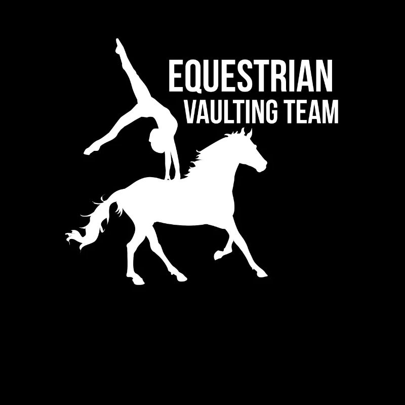 Equestrian Vaulting Team Shirt Voltagieren