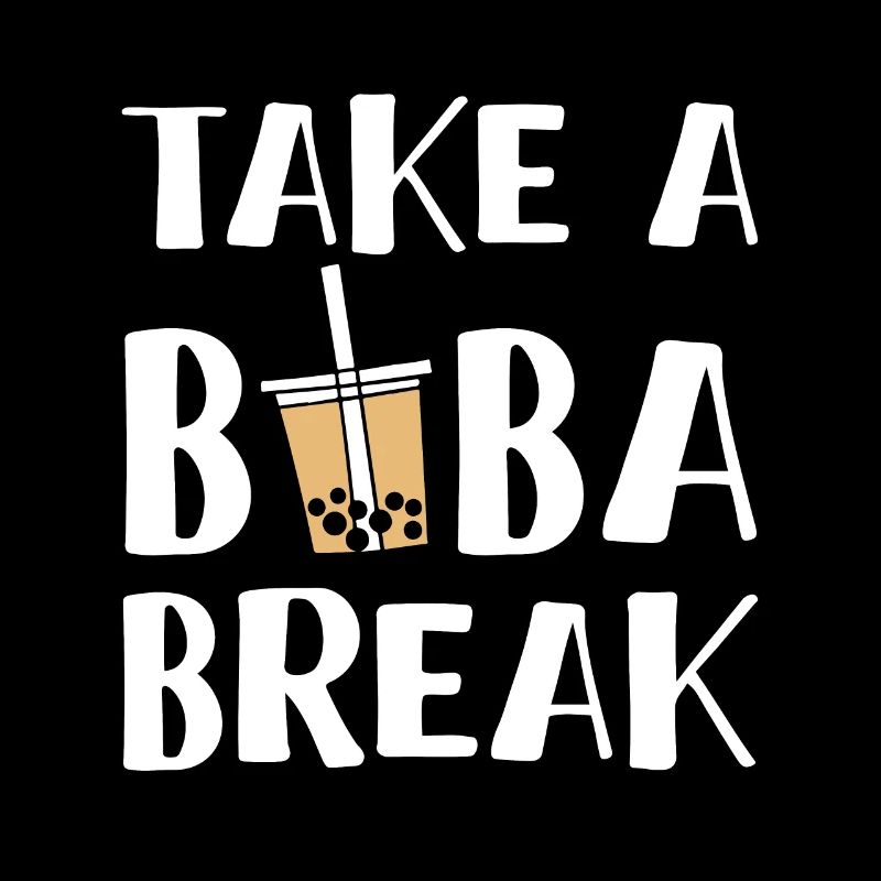 Prenez une chemise Boba Break Cadeau Bubble Tea