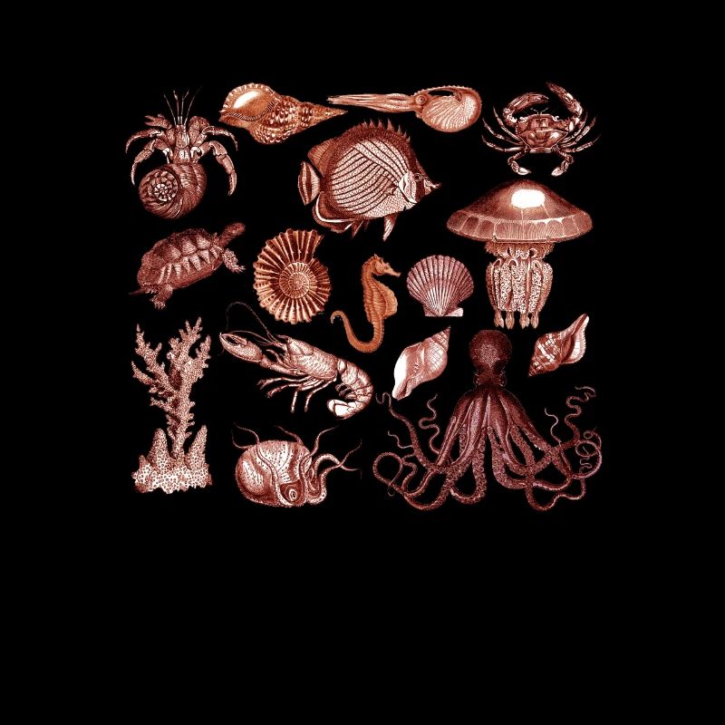 Crustacean Core Krustentiere Shirt Geschenk